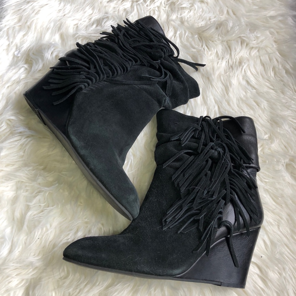 Steve Madden sz 10 Boots mohavee leather upper